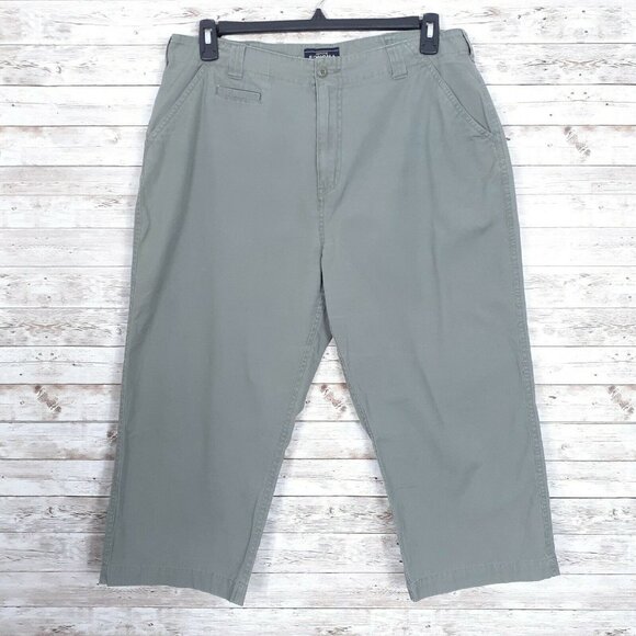 Sonoma Pants - Sonoma Cargo Capri Pant Sz 16 Green 606